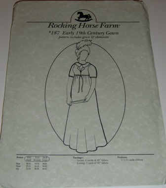M511M Pattern Period 1800-1812 Gown and Chemisette
